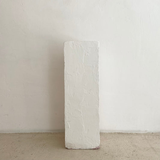 Plaster Pedestal (white)